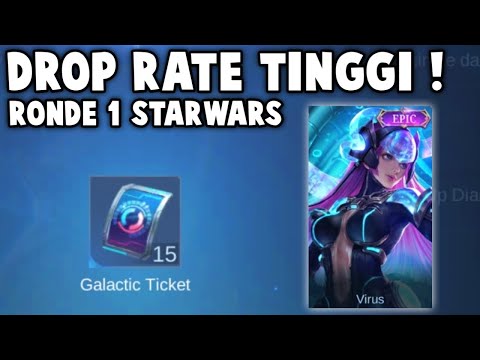 TOKEN TAMBAHAN STARWARS - DROP RATE RONDE 1 STARWARS TINGGI, LANGSUNG DAPET SKIN LIMITED !!