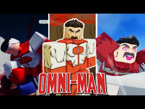 Using Omni-Man in Different Roblox Games