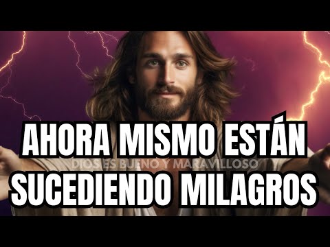 𝐃𝐈𝐎𝐒 𝐓𝐄 𝐃𝐈𝐂𝐄 𝐘 𝐓𝐄 𝐇𝐀𝐁𝐋𝐀 𝐇𝐎𝐘: Ahora mismo están sucediendo milagros.