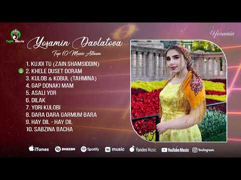 Yosamin Davlatova  - Top 10 Music 2023 / Ёсамин Давлатова - Топ Сурудхо 2023