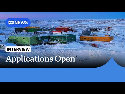 YouTube video thumbnail: Chefs, Mechanics and Plumbers Wanted for Australia's Antarctic Mission