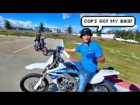 POLICE TOOK HIS NEW 2024 YZ450 DIRT BIKE!