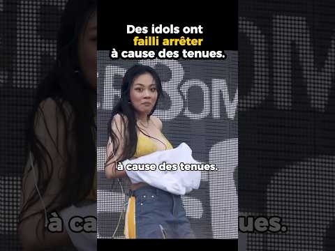 Des idols ont failli arrêter à cause des tenues.