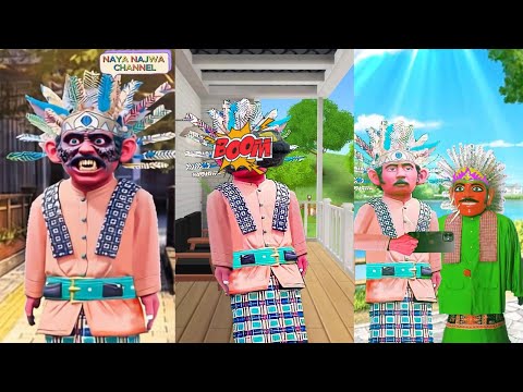 ANIMASI LUCU ONDEL-ONDEL KEMAYORAN KOMPILAS #7 ~ NAYA NAJWA CHANNEL