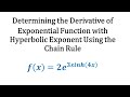 Differentiation of Exponential Functions