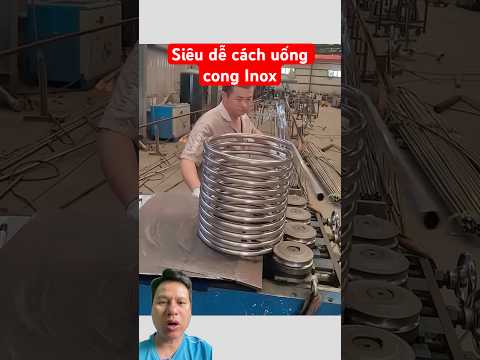 Siêu dễ cách uống cong Inox