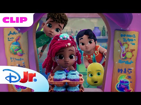 Smoothie Invention 🥤 | Disney Jr.'s Ariel 💜 | Disney Jr. MENA