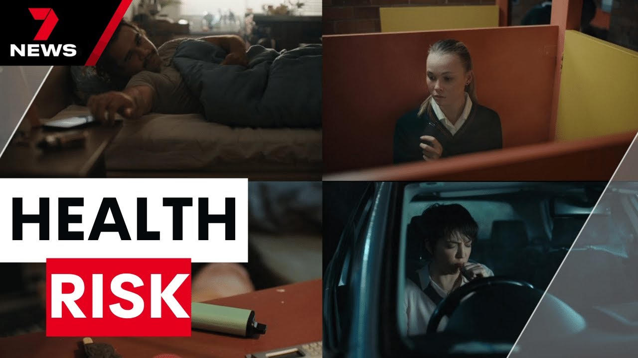 Australia launches new anti-smoking campaign targeting young vapers | 7 News Australia