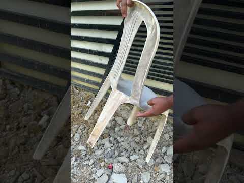 Como limpiar SILLA DE PLASTICO