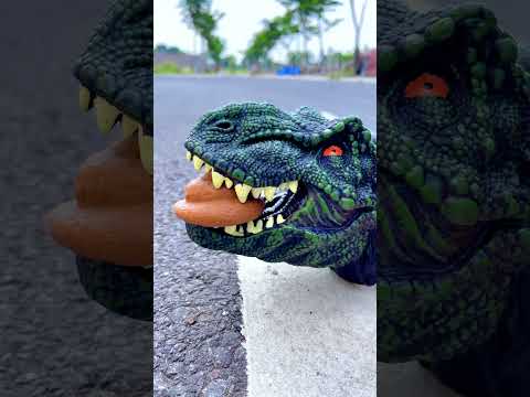 I'CREAM 🤮DragonPall & Dinosaur Hungry 🤤Cute Woa Goku Toys ASMR #goku #dragonball #dinosaur #woagoku