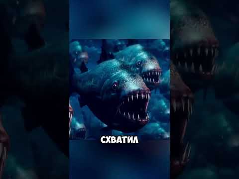 🐟💥 «Колодец пирань и волшебный шар» 🐮🔮 #short