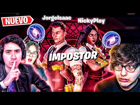 ELIMINO a BLEND FRESHON en NUEVO MODO IMPOSTORES junto a NICKYPLAY115 en FORTNITE