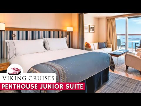 Viking Mars | Penthouse Junior Suite Walkthrough Tour & Review 4K | Viking Ocean Cruises