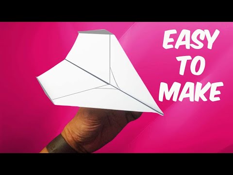 Paper planes that fly 1000 feet | HOW TO MAKE PAPER AIRPLANE | world class flying