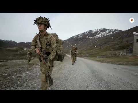 YouTube video thumbnail: Denmark Holds Military Exercises in Greenland