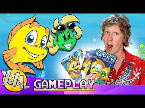 LETTERLIJK MIJN JEUGD!!! (Freddi Fish 1, 2 én 3) - XXLGAMEPLAY