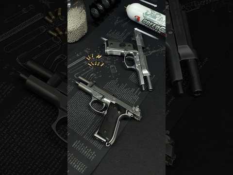 Which Model do you like better? Airsoft WE Beretta # Toys # 베레타 # 건스토리 # shorts