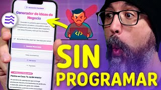 Crea APPs con IA SIN PROGRAMAR [ FACIL + RAPIDO ] Hostinger Horizons + ChatGPT