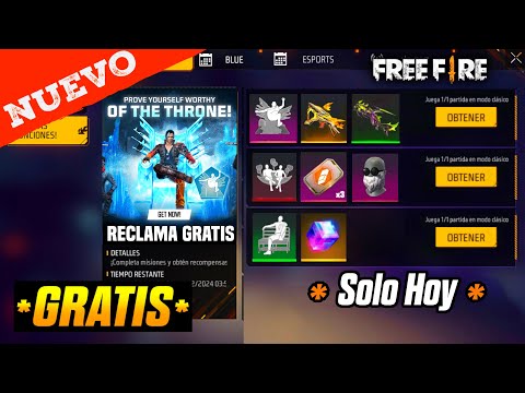 SOLO HOY¡ RECLAMA PREMIOS DE EVENTO NAVIDAD 2024 EN FREE FIRE - RECLAMA RECOMPENSAS FF