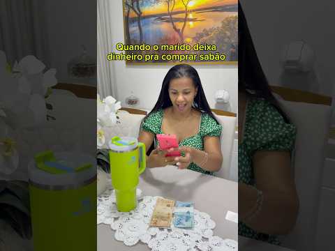 Quando o marido deixa dinheiro pra comprar sabão #rotinadedonadecasa #rotina #receitascaseiras