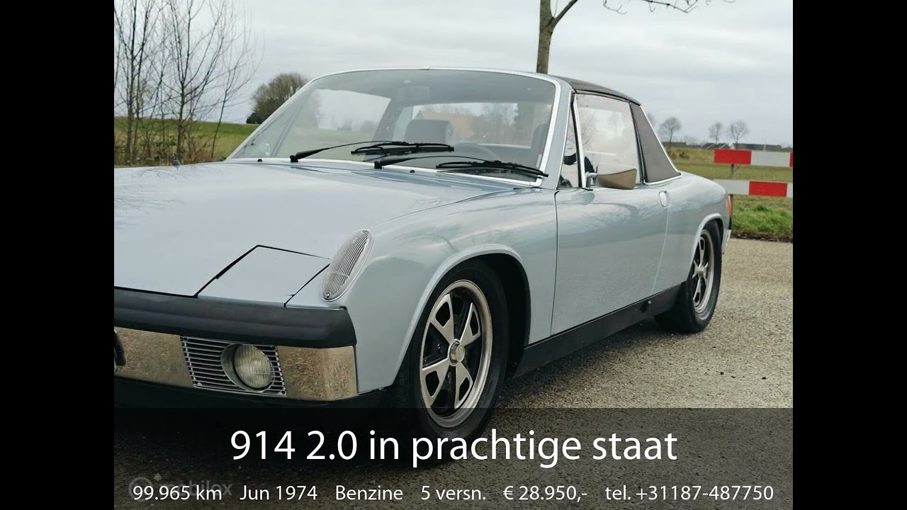 Video preview of Porsche 914/4  2.0 (1974)