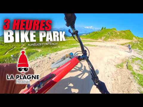 BIKE PARK DE LA PLAGNE !! ( pistes vertes à Noires)