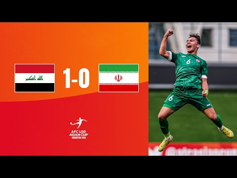 ملخص مباراة التأهل الى كأس العالم - ايران 0-1 العراق - كأس اسيا للشباب