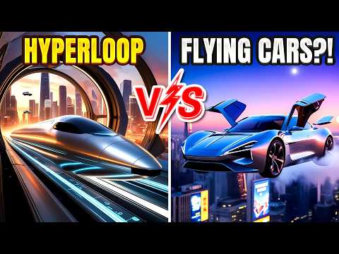 Hyperloop vs Flying Cars - The Future of Transportation