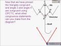 Triangle Congruence and CPCTC Concepts