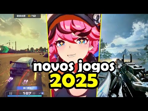 25 NOVOS JOGOS ANDROID e iOS QUE CHEGAM EM 2025 (LANÇAMENTOS MOBILE)