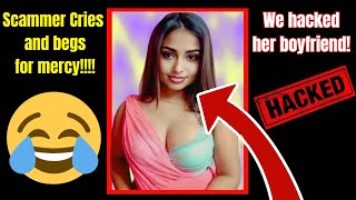 How we made a Scammer CRY, After Destroying his Computer!