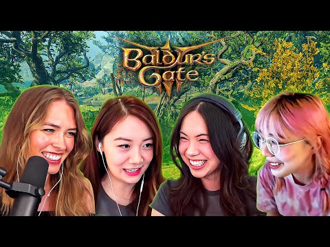 I found my crush in Baldurs Gate 3 ft. Fanfan, LilyPichu & QTCinderella
