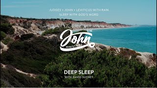 Sleep with God's Word - Judges + John + Leviticus with Rain for Deep Sleep
