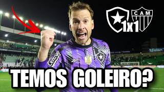 NETO FINALMENTE FAZ UMA DEFESA E BOTAFOGO ARRANCA EMPATE