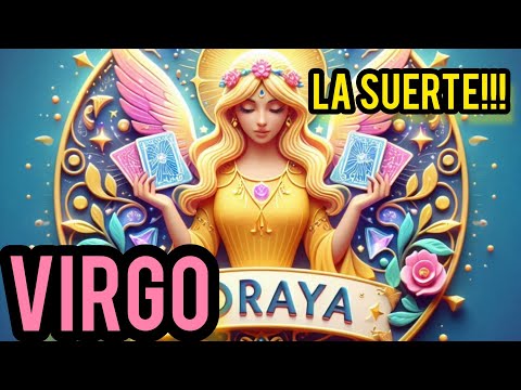 VIRGO ♍️ BOMBA!MILLONARIO POR SORPRESA!SUERTE Y AZAR SE JUNTAN PARA DARTE UNA NOTICIA TREMENDA!GANAS