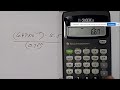 Calculator Operations and Scientific Notation