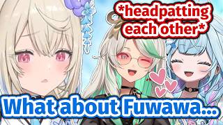 Fuwawa Gets Jealous of Cecilia and Su's Lovey-Dovey Headpats