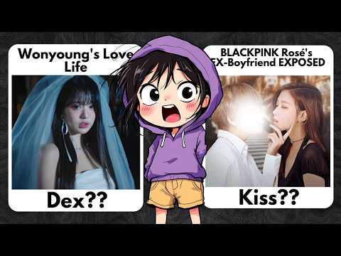 BLACKPINK Rosé's EX-Boyfriend EXPOSED and Wonyoung's Love Life