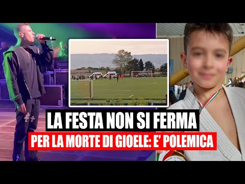 La tragedia del bambino morto schiacciato a Ozieri non ferma la festa e il concerto di Fedez.