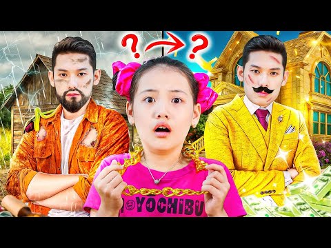 Con Gái!!! Bố Xin Lỗi!!...Cô Bé Đáng Thương Được Ông Trùm Nhận Nuôi