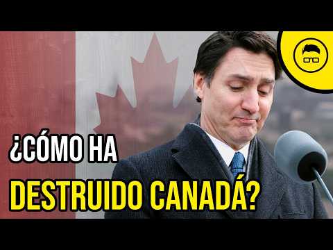 DIMITE TRUDEAU dejando DESTROZADA la economía de CANADÁ