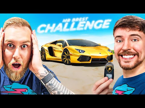 I Competed In MrBeast's Challenge For A Lamborghini!