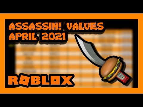 Roblox Assassin Value List Official 2020 07 2021 - how to play roblox assassin