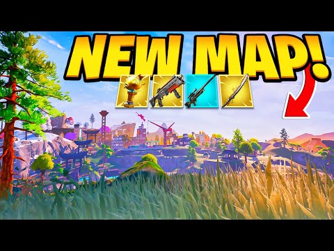 The BEST *NEW* Map in Fortnite! (Replay Royale)