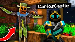 El NUEVO ESPANTAPÁJAROS de MINECRAFT vive en esta ALDEA! 😱
