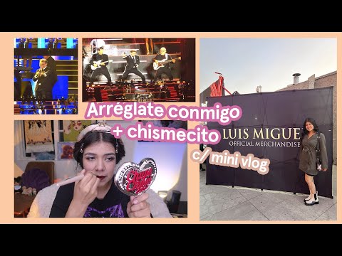 Vamos al CONCIERTO DE LUIS MIGUEL 🌞 GRWM + chismecito 🎤