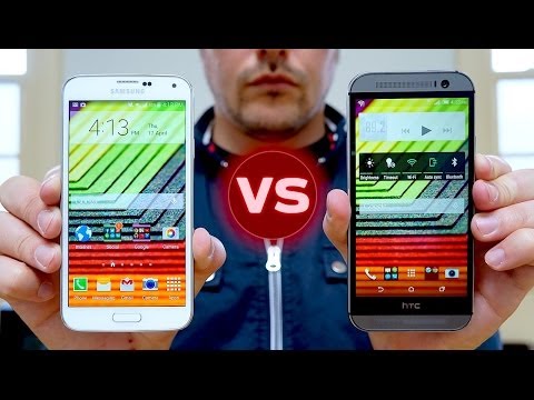 (ENGLISH) Samsung Galaxy S5 vs HTC One M8 - Pocketnow