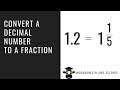 Converting Decimals to Fractions