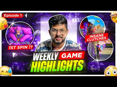 FEB 2025 Weekly Highlight | Episode 1❤️ | Munna Bhai Gaming | Free Fire Telugu