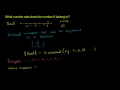 Understanding Number Sets